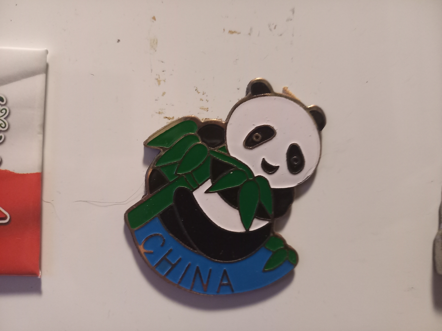 Panda z Chin, metalowa