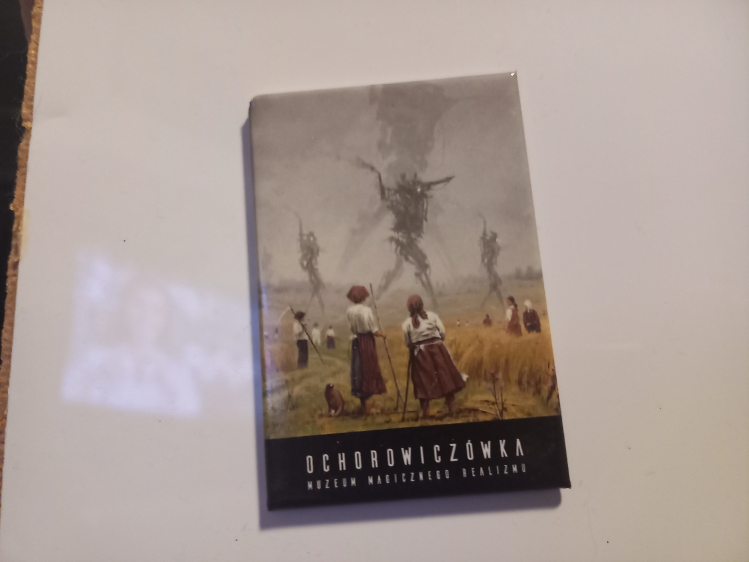 Bardzo dziwny obrazek, znowu do kolekcji wdarła się sztuka nowoczesna