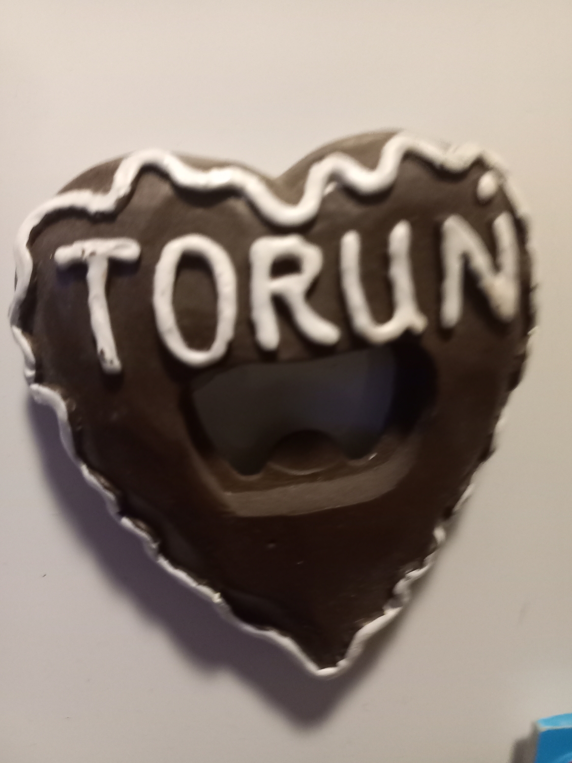 Piernik toruński, który niestety wielu zwiedzającym moją kolekcję kojarzy się z produktem przemiany materii